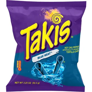 Takis Tortilla Chips, Blue Heat, Extreme