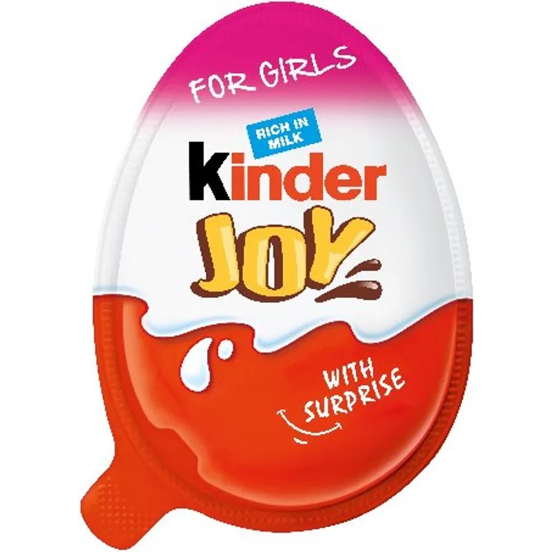 Kinder Joy for girls with Surprise Eggs Chocolate view 1