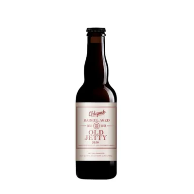 El Segundo Brewing Barrel-Aged Old Jetty Barleywine Ale 12oz bottle