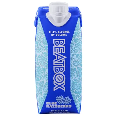 BeatBox Blue Razzberry 4-pack 500 mL