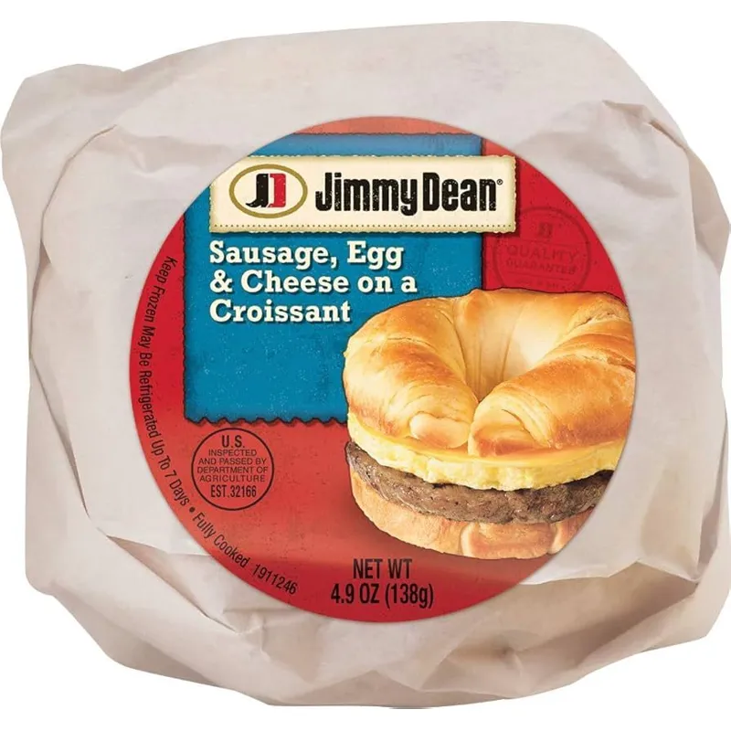 Jimmy Dean Sausage, Egg & Cheese Croissant Sandwich view 1