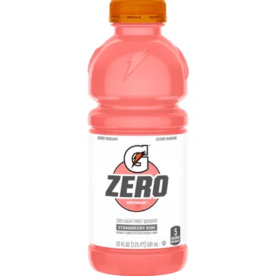 Gatorade Zero Strawberry Kiwi 20 oz Bottle
