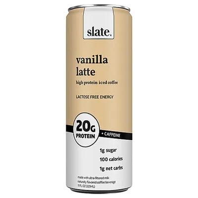 Slate Vanilla Latte 11 oz Can