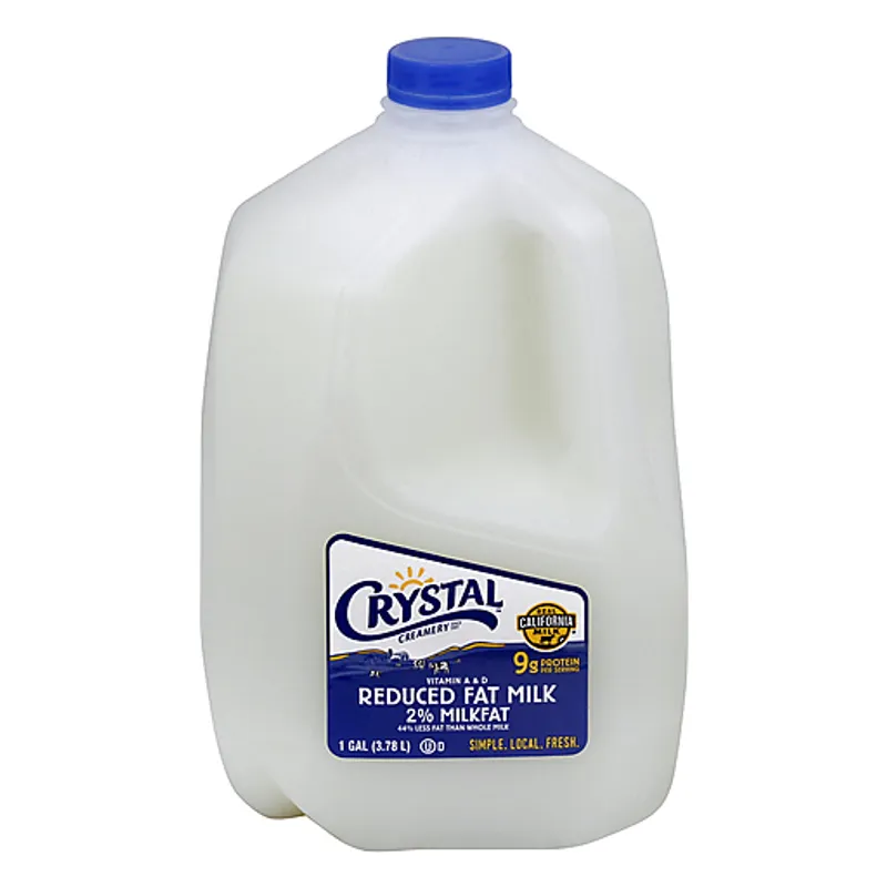 Crystal Creamery Reduced-Fat Milk view 1
