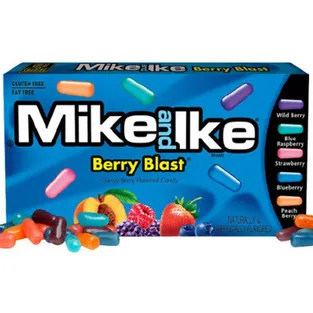Just Born Mike and Ike Berry Blast Candy Bag