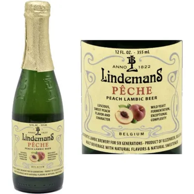 Lindeman's Peche Lambic 12 oz Bottle