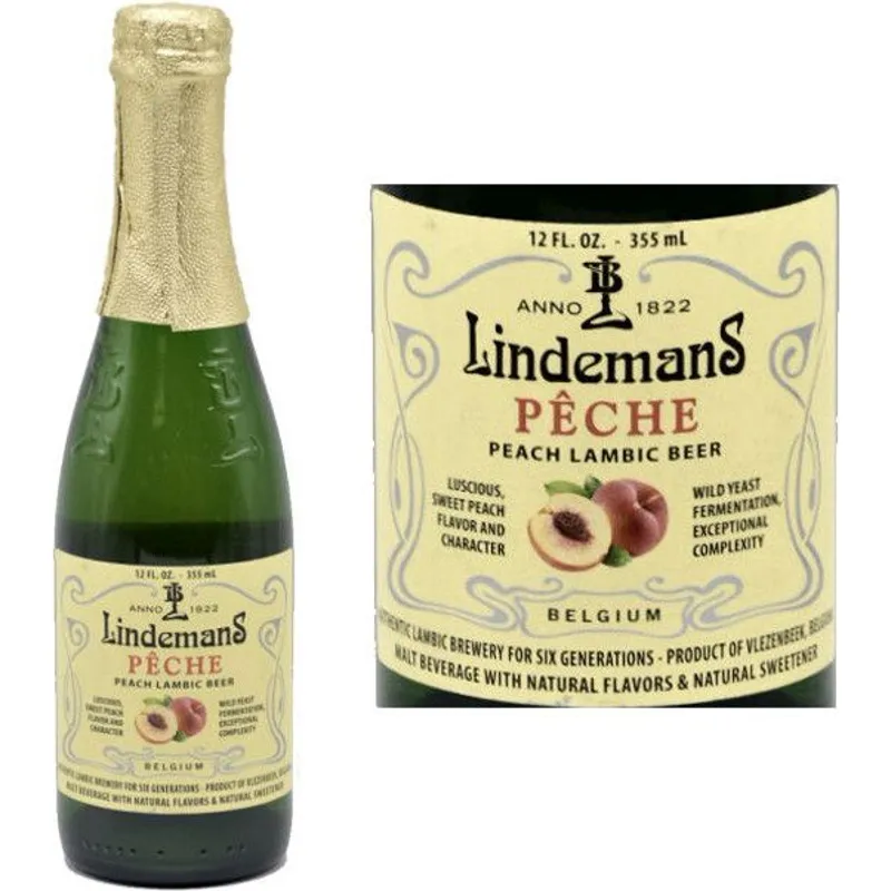 Lindemans Peche Lambic view 1