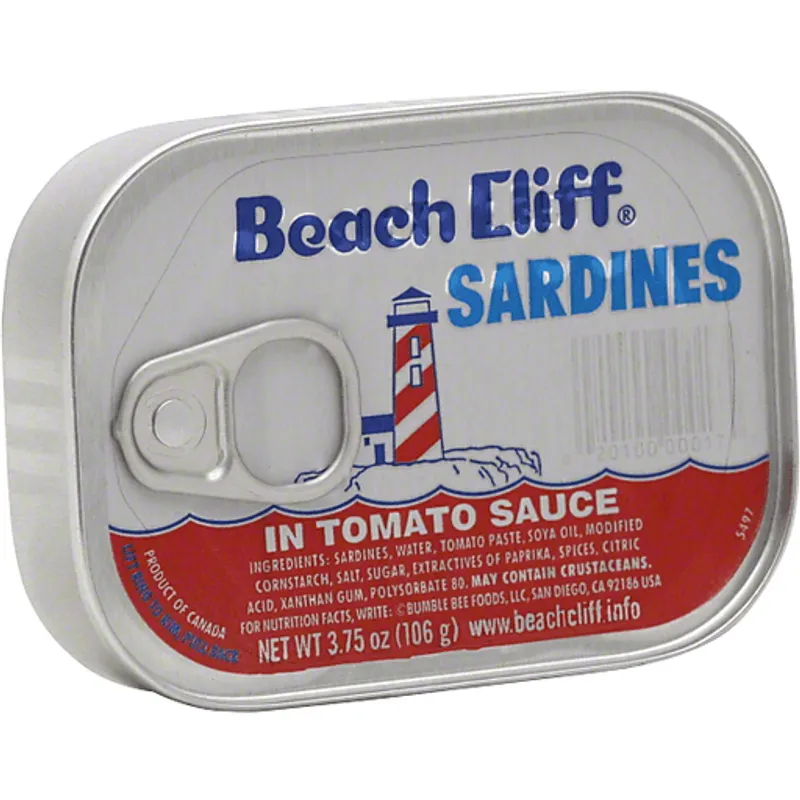 Beach Cliff Sardines in Tomato Sauce view 1