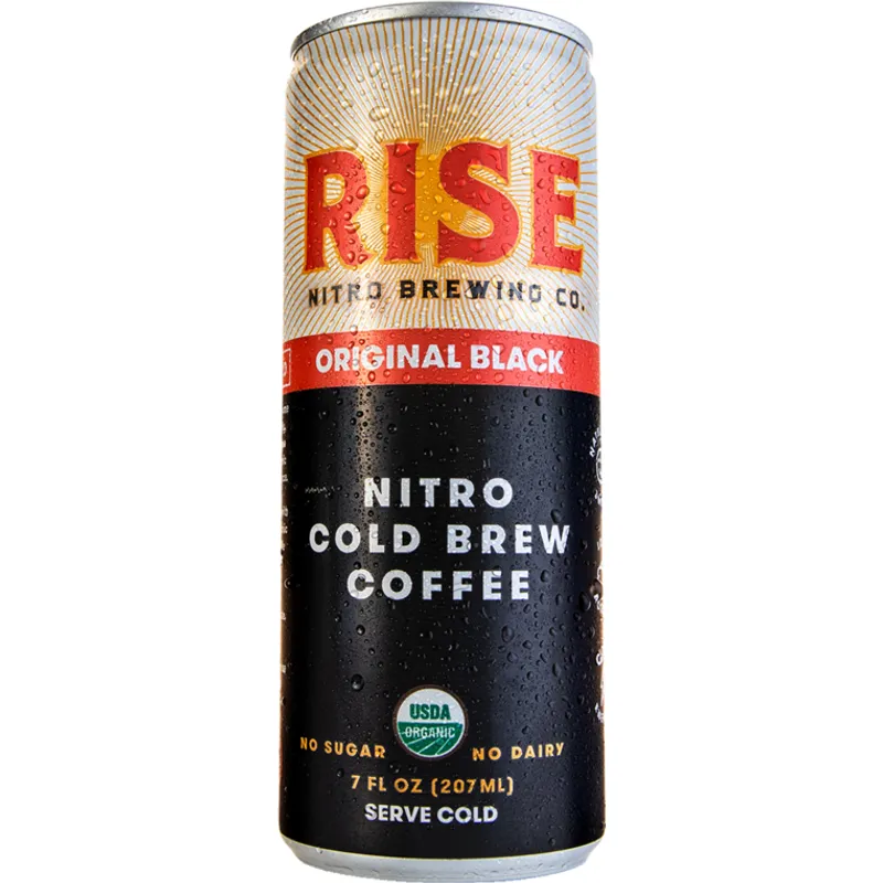 Rise Brewing Original Black Nitro Cold Brew Coffee view 1
