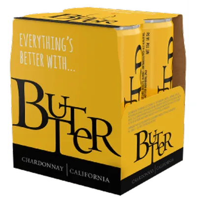 Butter Chardonnay 4x 250ml Cans
