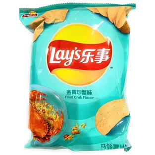 Lay's Fried Crab Flavor Potato Chips