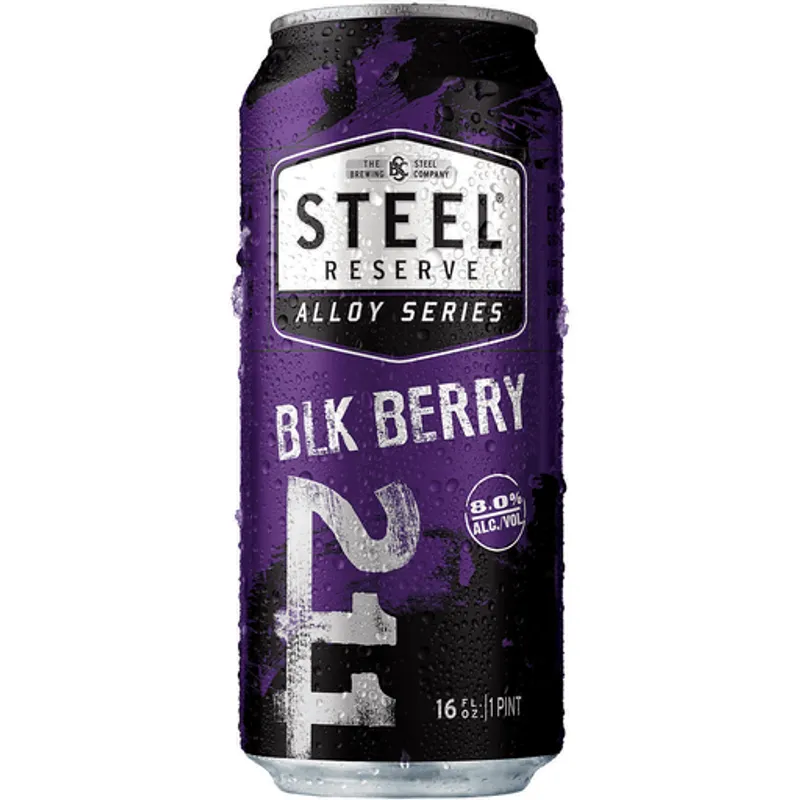 Steel Reserve Blackberry Alloy Series Flavored Malt Beverage view 1
