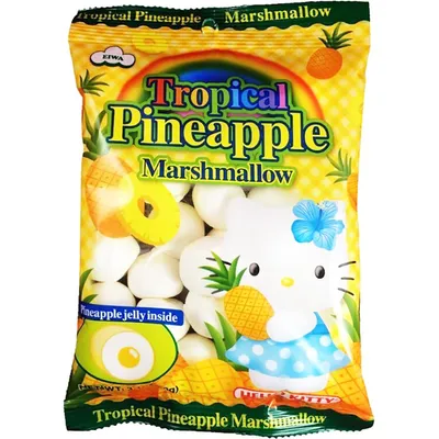 Eiwa Hello Kitty Tropical Pineapple Marshmallow