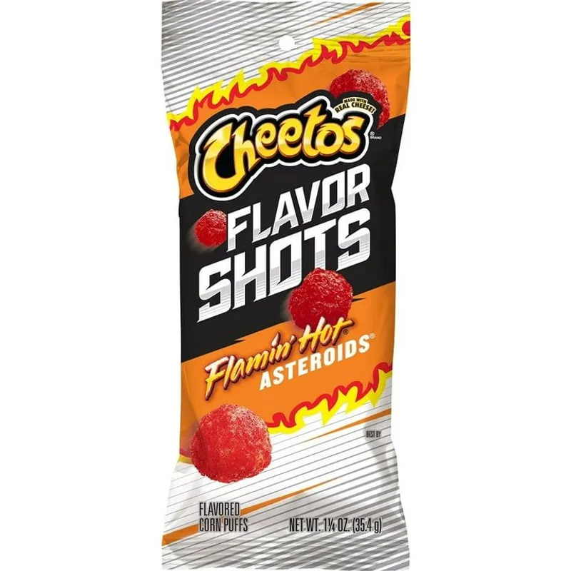 Cheetos Flamin' Hot Asteroids view 1