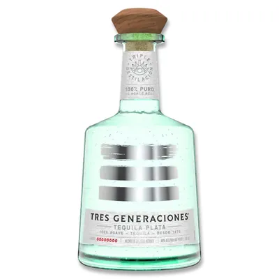 Tres Generaciones Plata Organic Tequila 750mL