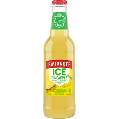 Smirnoff Ice Pineapple 6 Pack Bottles