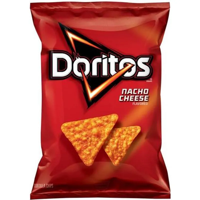 Doritos Tortilla Chips Nacho Cheese view 1