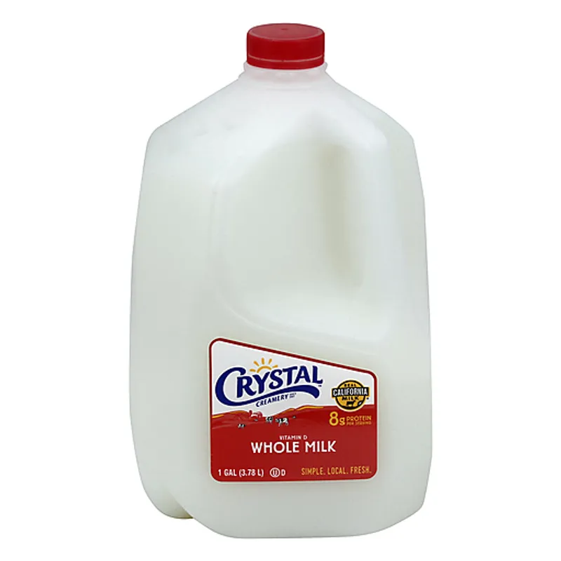 Crystal Creamery Whole Milk view 1