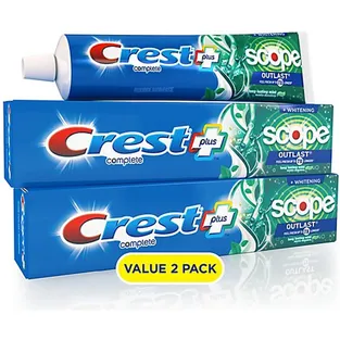 Crest Complete Whitening Plus Scope Outlast ToothPaste