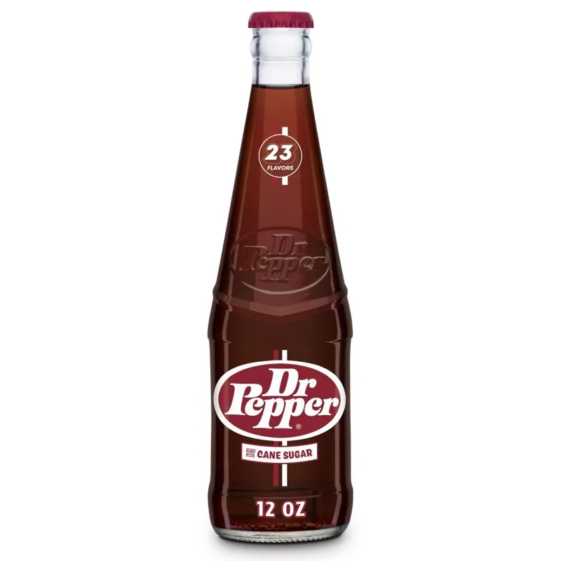 Dr Pepper Cane Sugar Soda view 1