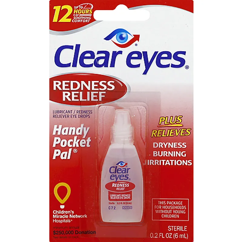 Clear Eyes Redness Relief Eye Drops view 1