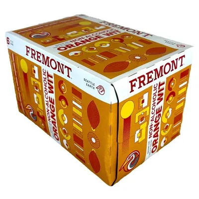 Fremont Brewing Orange Wit Non-Alcoholic 6-pack 12 oz cans