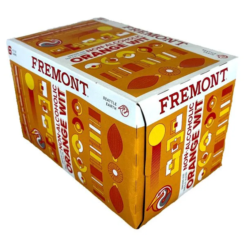 Fremont Brewing Orange Wit Non-Alcoholic view 1