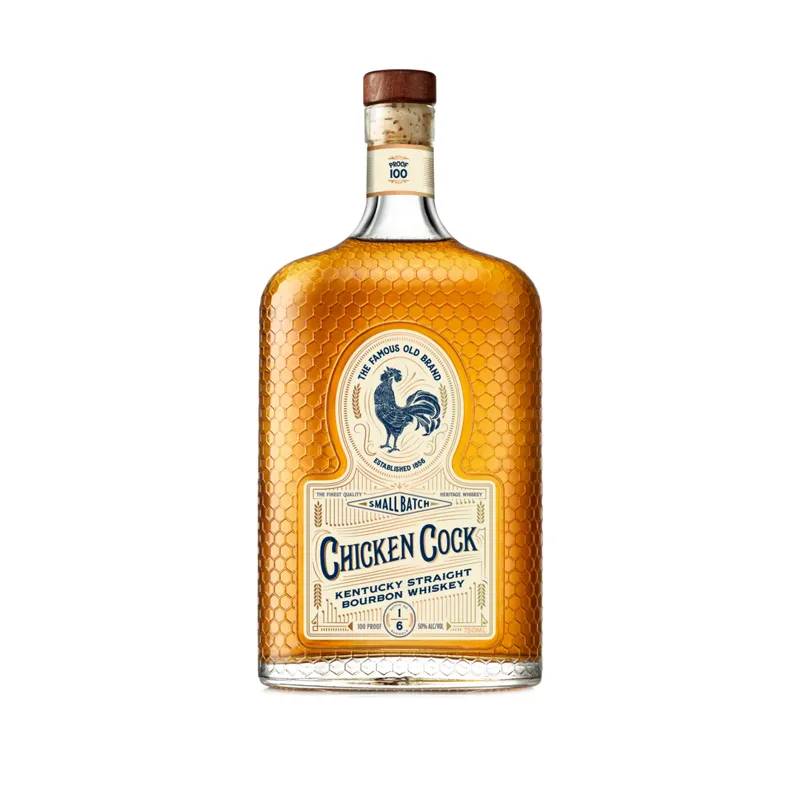 Chicken Cock Small Batch Bourbon 5 Year view 1