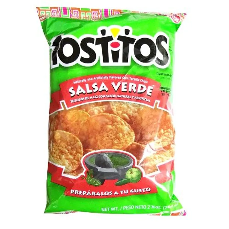 Tostitos Salsa Verde Flavored Tortilla Chips view 1