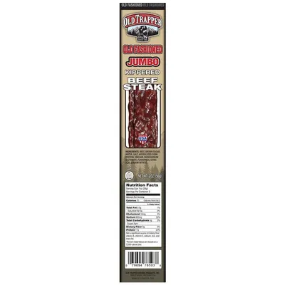Old Trapper Old-Fashioned Jumbo Kippered Beef Steak 2 oz Bag