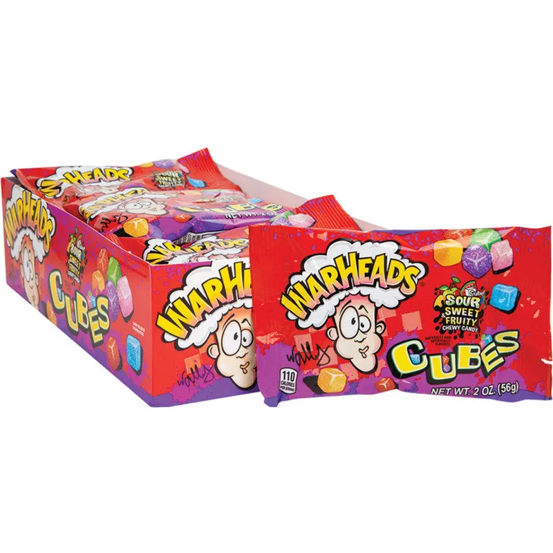 Redstone Foods Warheads Bag - Chewy Cubes Sour view 1
