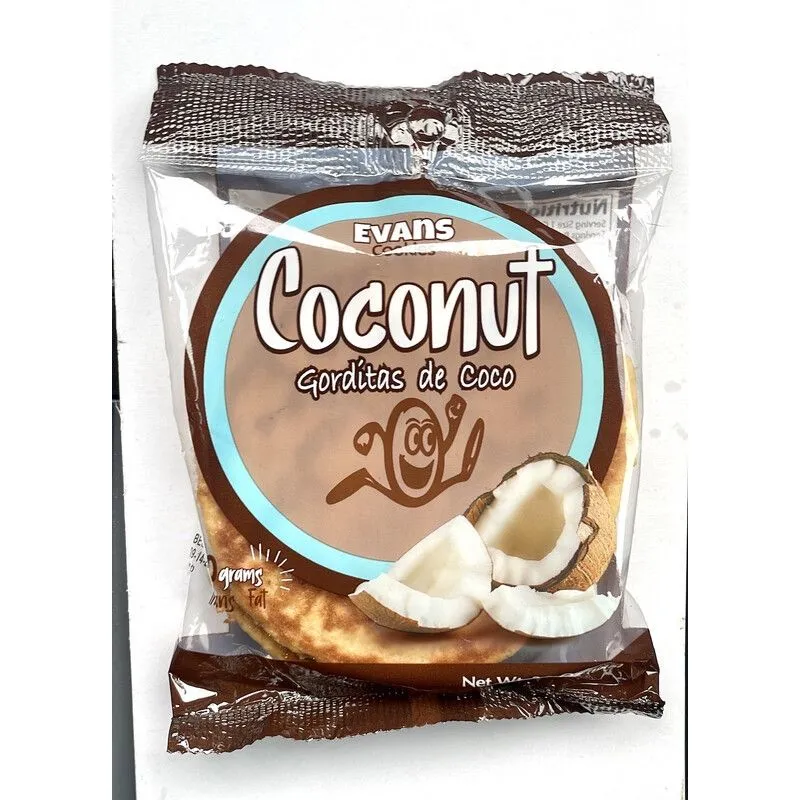 Evans Coconut Cookies view 1