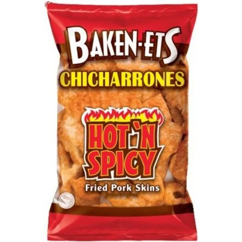 Baken-ets Fried Pork Skins Hot 'n Spicy view 1