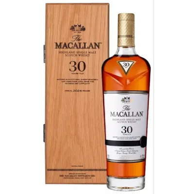 The Macallan Highland 30 Year Sherry Oak Single Malt Scotch Whisky 750mL