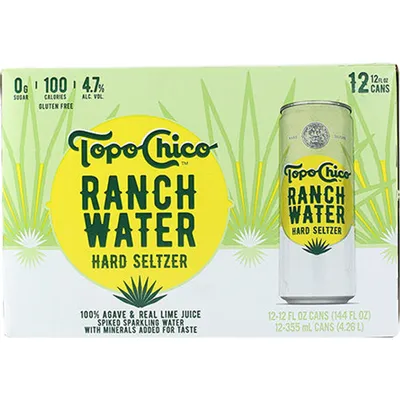 Topo Chico Hard Seltzer Ranch Water
