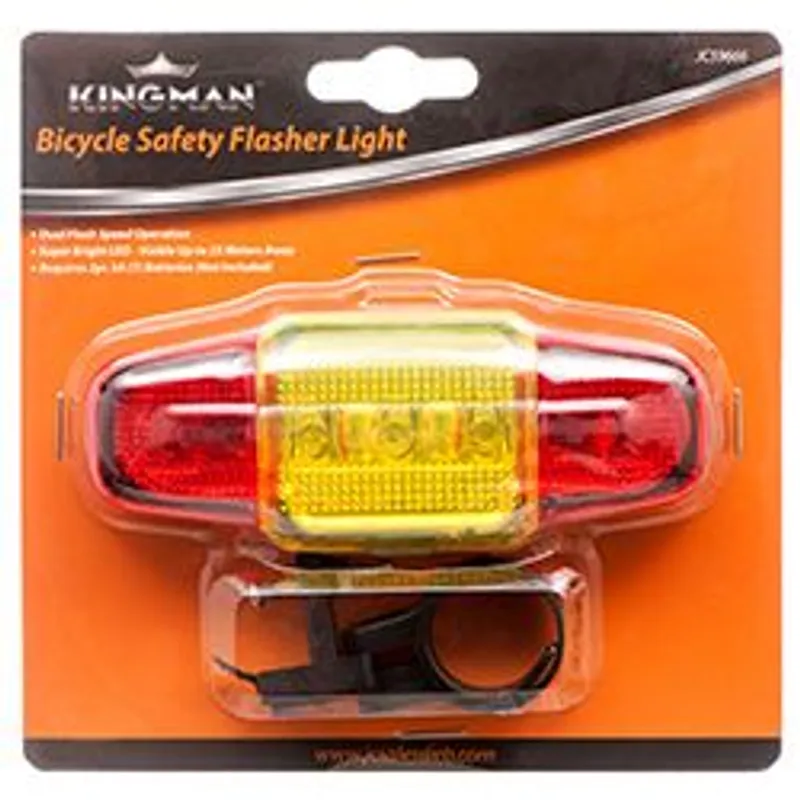 Kingman Bicycle LED Safety Flasher Light view 1