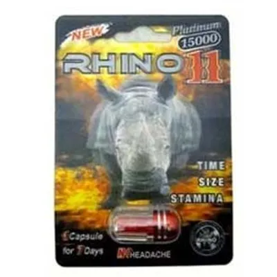 Rhino 11 15000 Male Enhancement Supplement