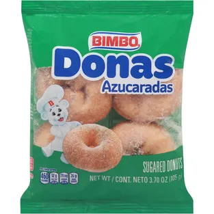 Bimbo Donas Sugared Donuts