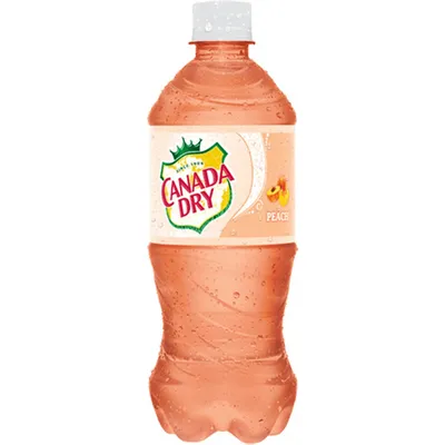 Canada Dry Peach 20oz Bottle