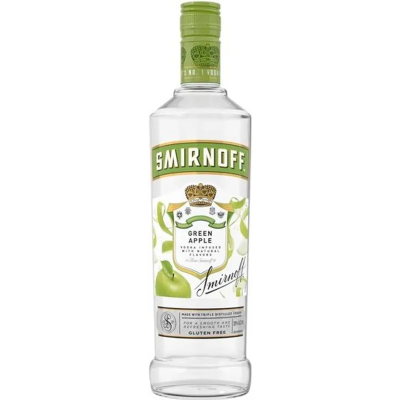 Smirnoff Twist Green Apple Vodka view 1