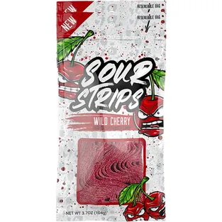 Sour Strips Wild Cherry