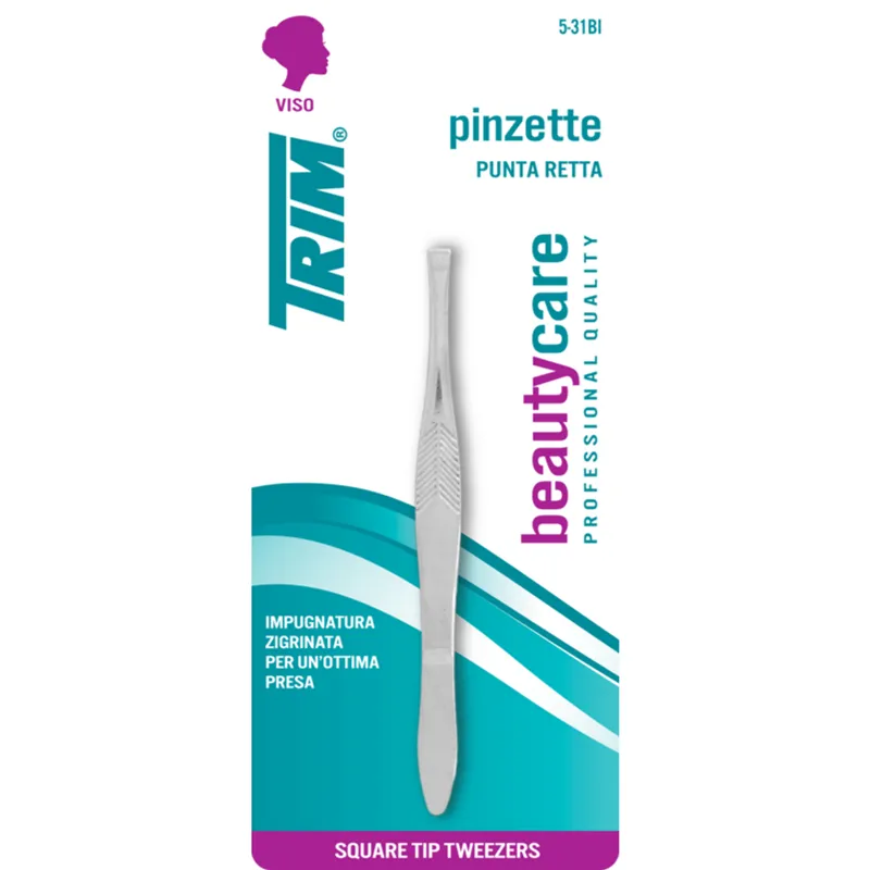 Trim Square Tip Tweezers view 1