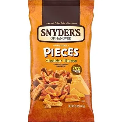 Snyder's of Hanover Cheddar Cheese Pretzel Pieces 5 oz Bag