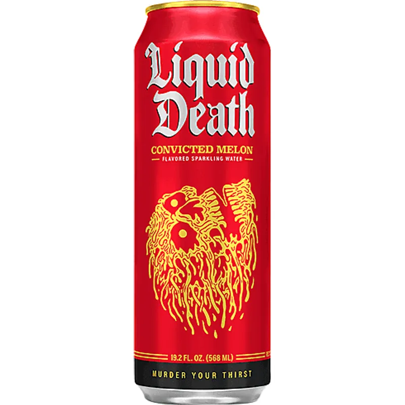 Liquid Death Convicted Melon Agave Sparkling Water view 1