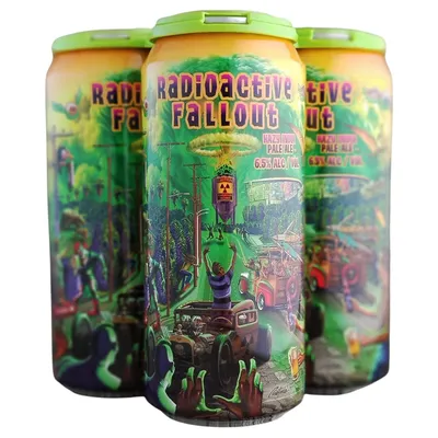 El Segundo Brewing Radioactive Fallout Hazy IPA 4-pack 64oz can