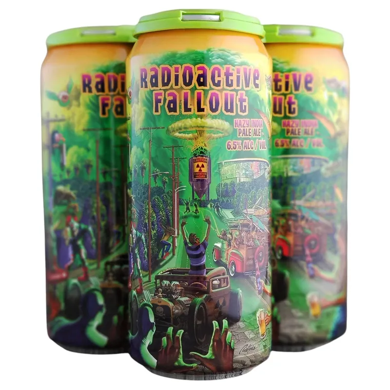 El Segundo Brewing Radioactive Fallout Hazy IPA view 1