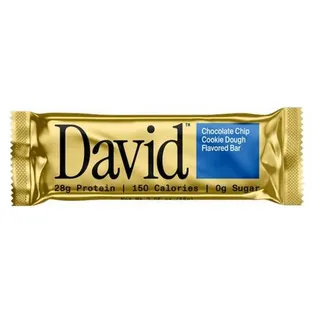 David Chocolate Chip Cookie Dough Protein Bar