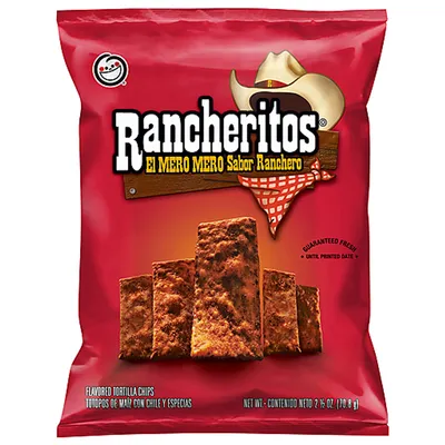 Sabritas Rancheritos Flavored Tortilla Chips 2.5 oz Bag