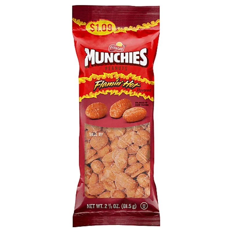 MUNCHIES Flamin' Hot Peanuts view 1
