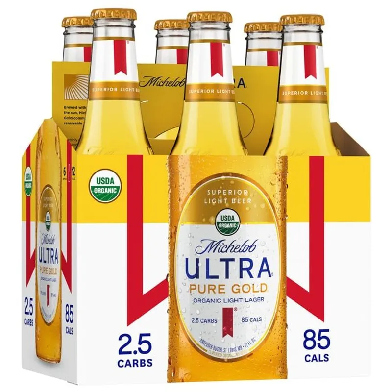 Michelob ULTRA Pure Gold Organic Light Lager view 1